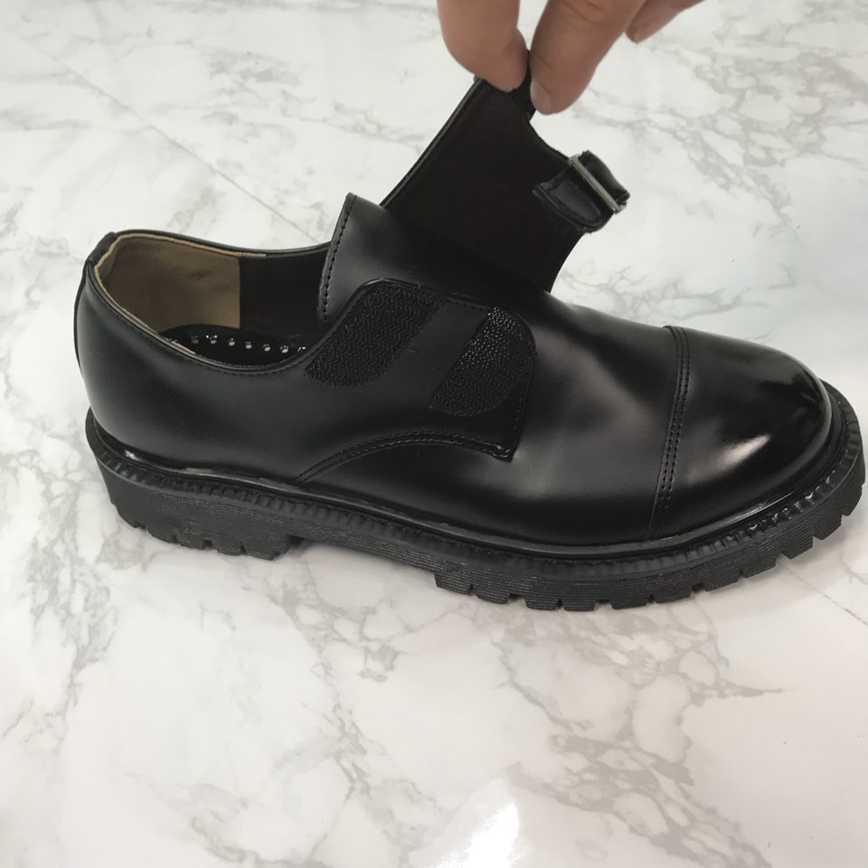 Monk Clipper Loafers Shoes 4.5cm high-calf comfort