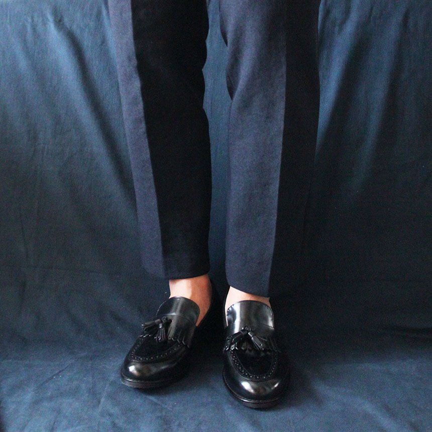 Natural cowhide leather handmade Uitip point detai