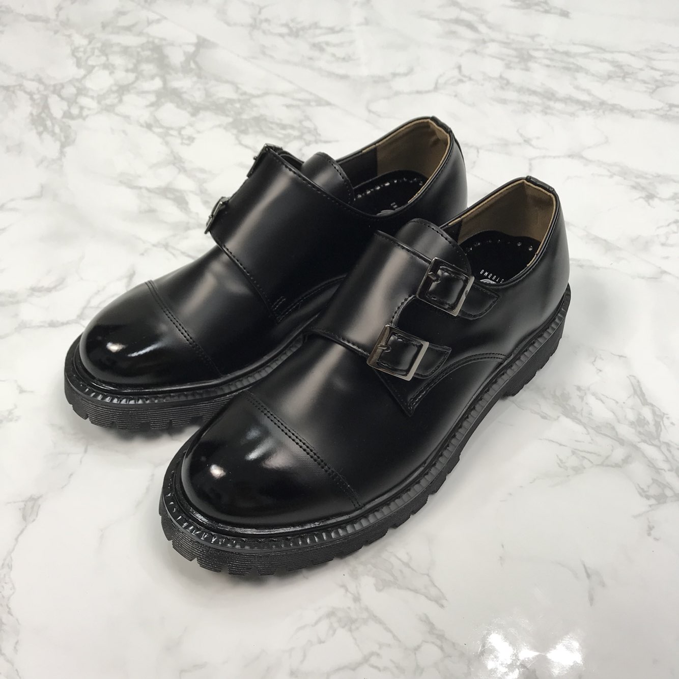 Monk Clipper Loafers Shoes 4.5cm high-calf comfort