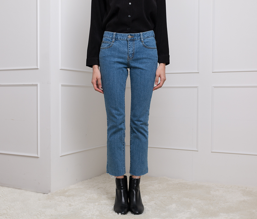 Korea Jeans Pants Sewing Needle Nose Cutting Date 