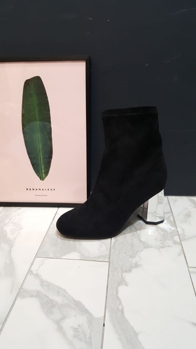 Suede Silver Sheep Angle Boots Modern Unique Sensi