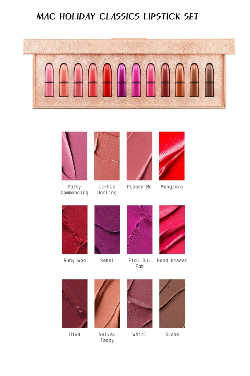 Mac Holiday Snowball Mini Lipstick Set