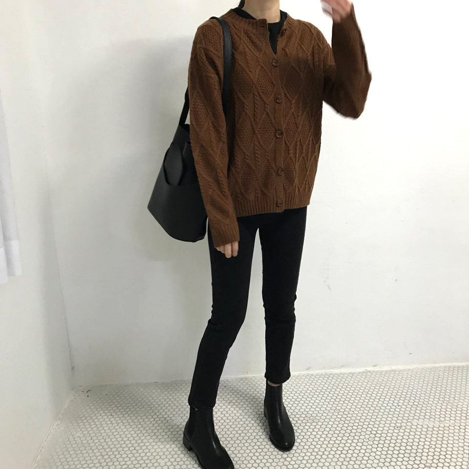 Korea Jeans Pants Span Slim Date Black Pants 30s P