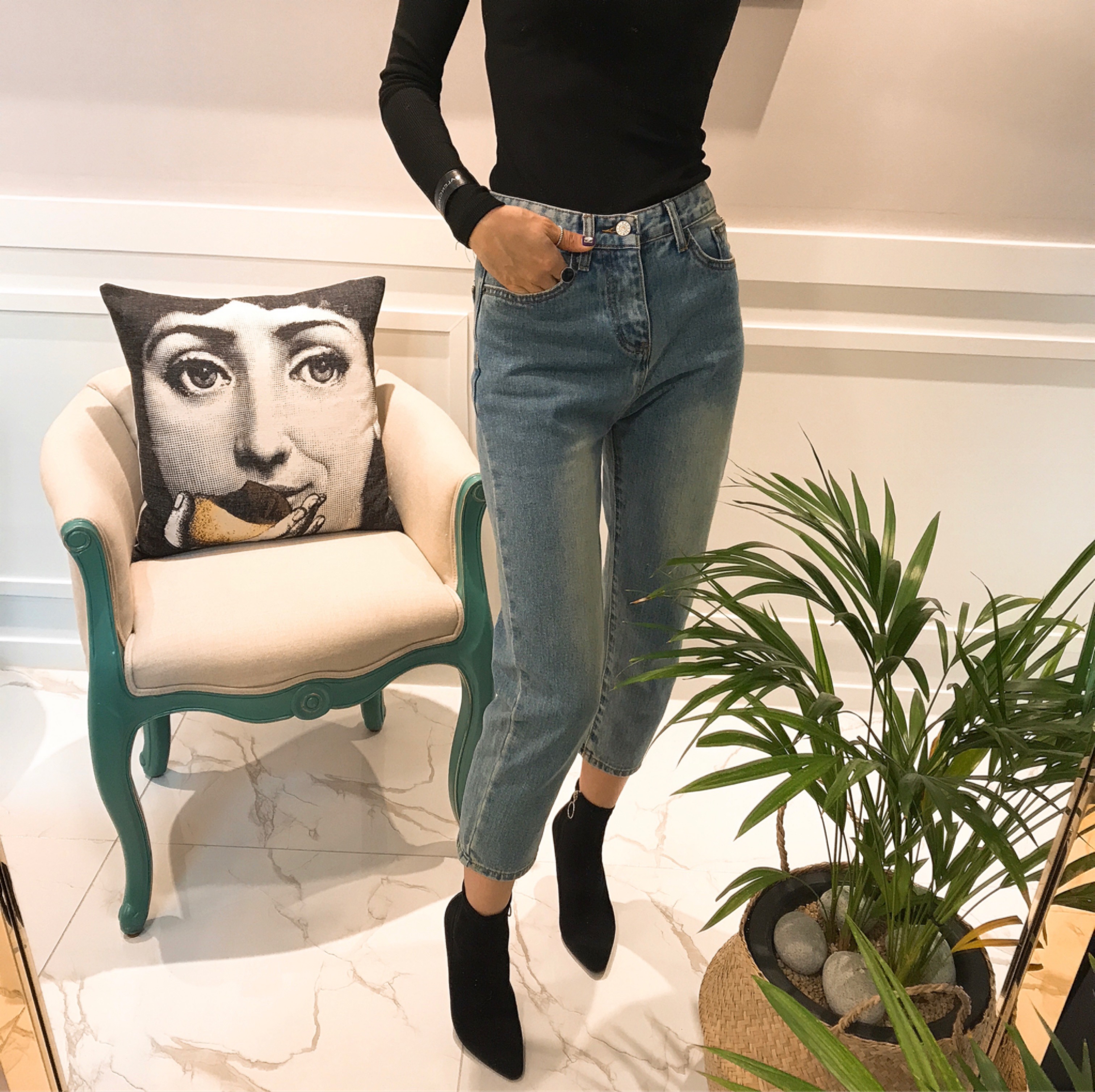 Lingerie Suede Span Angle Boots Sexy Simple 30'