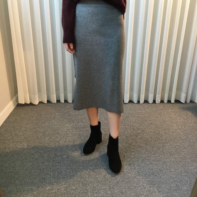 Saint Black Ankle Boots Leather &amp Ms. Suede Mid