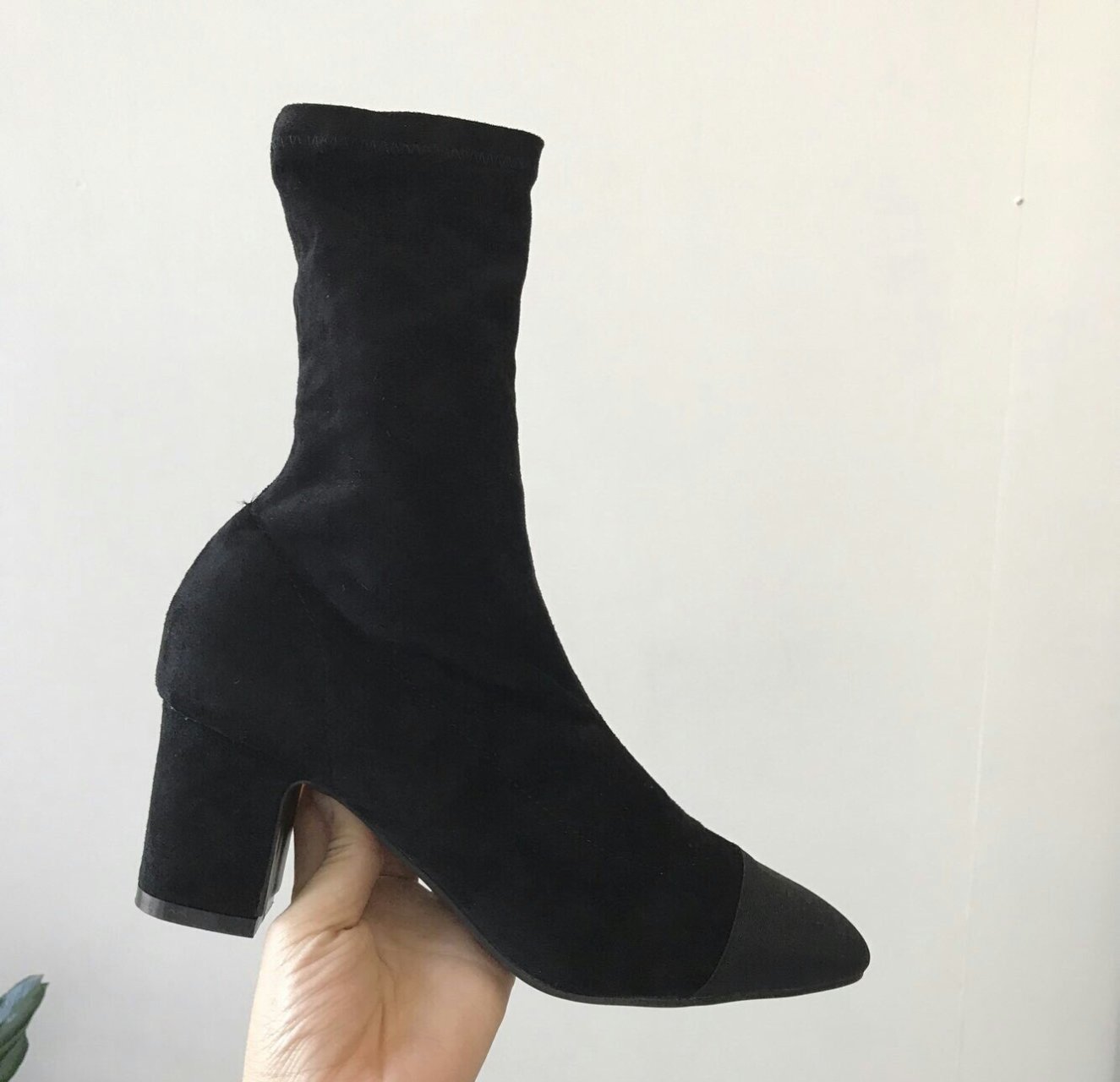 Color Suede Ankle Boots Span Women's Angle Wint