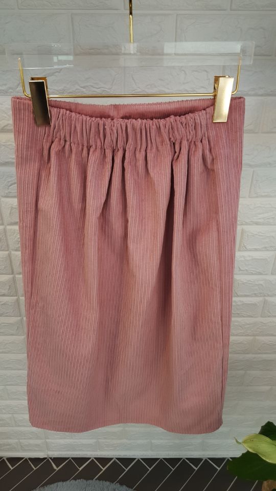 Corduroy Long Skirt Life Timothy Corduroy Bending 