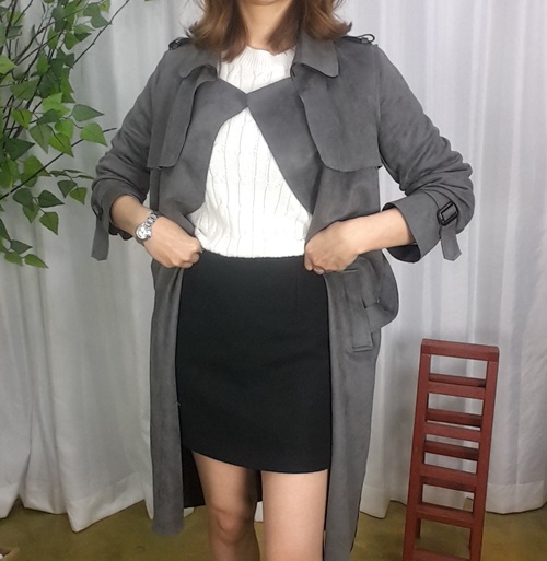 Planning handmade mini-skirt Blacktop girl h lint 