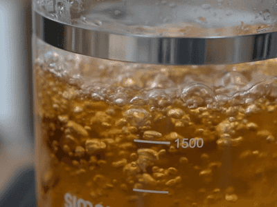 Shimax heat-resistant glass hot water pot 3L kettl