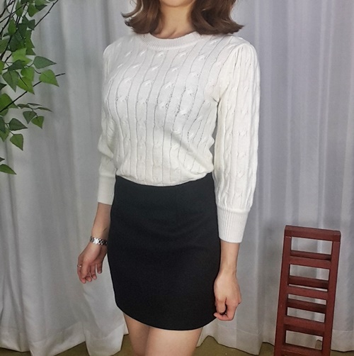 Planning handmade mini-skirt Blacktop girl h lint 