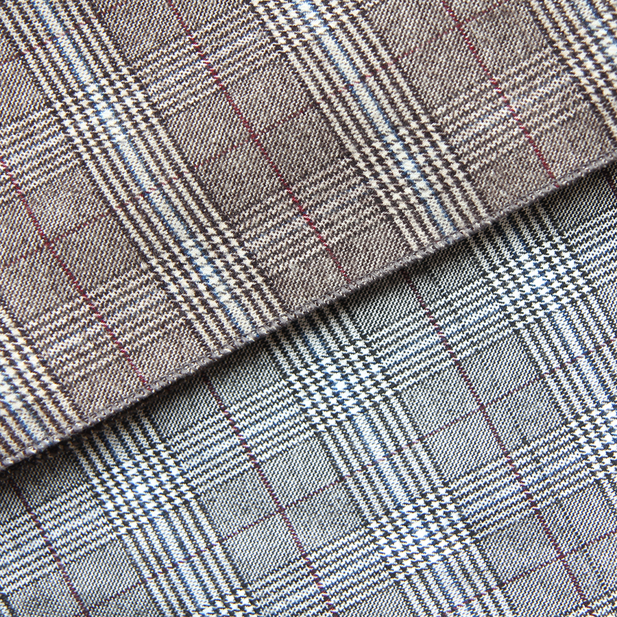 Unisex Couple Fall Winter Check Muffler 2Color Han