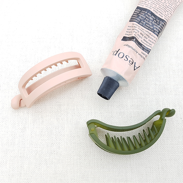 Hair Accessories Matte Ponytail Fixing Tongs Hairp