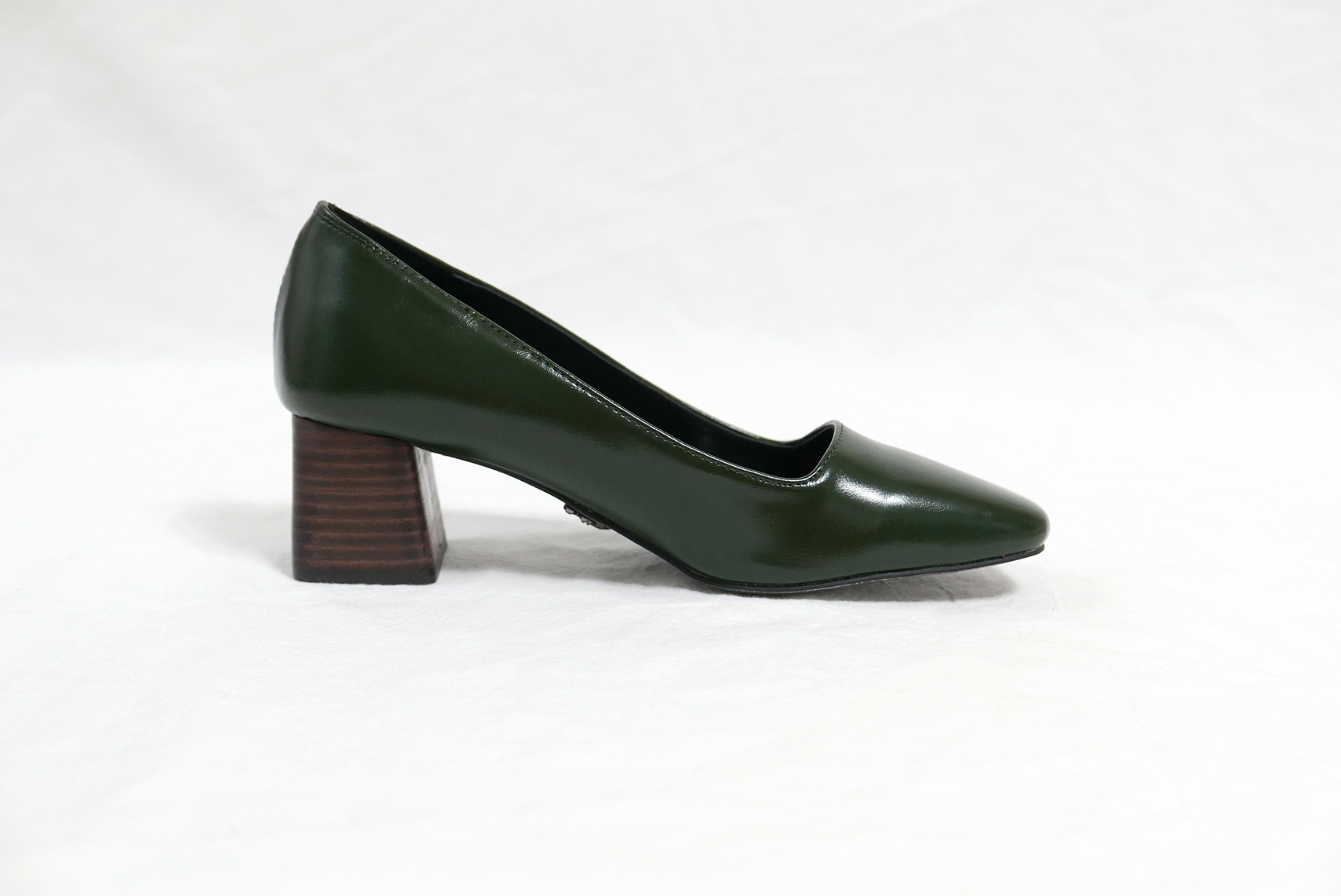 Middle-Heel Pumps Wood-heeled Shoes Bent Girls 20&