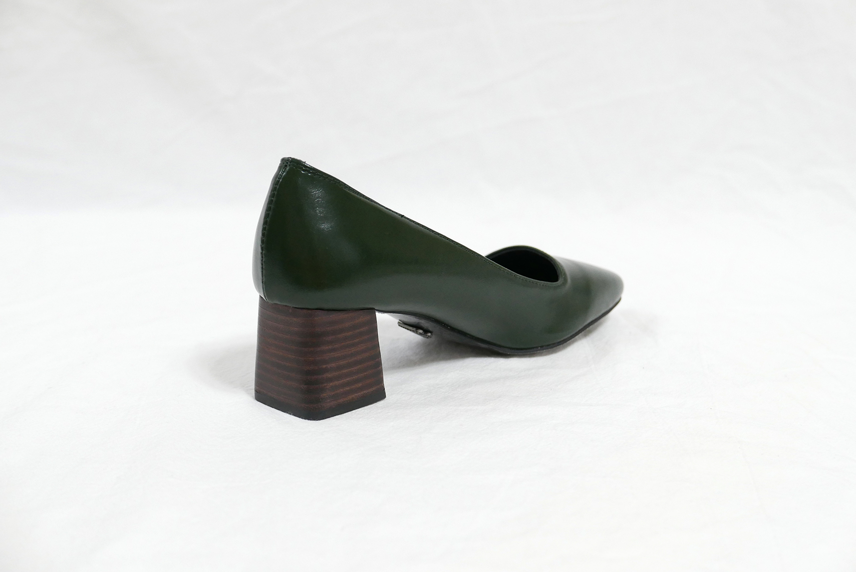 Middle-Heel Pumps Wood-heeled Shoes Bent Girls 20&