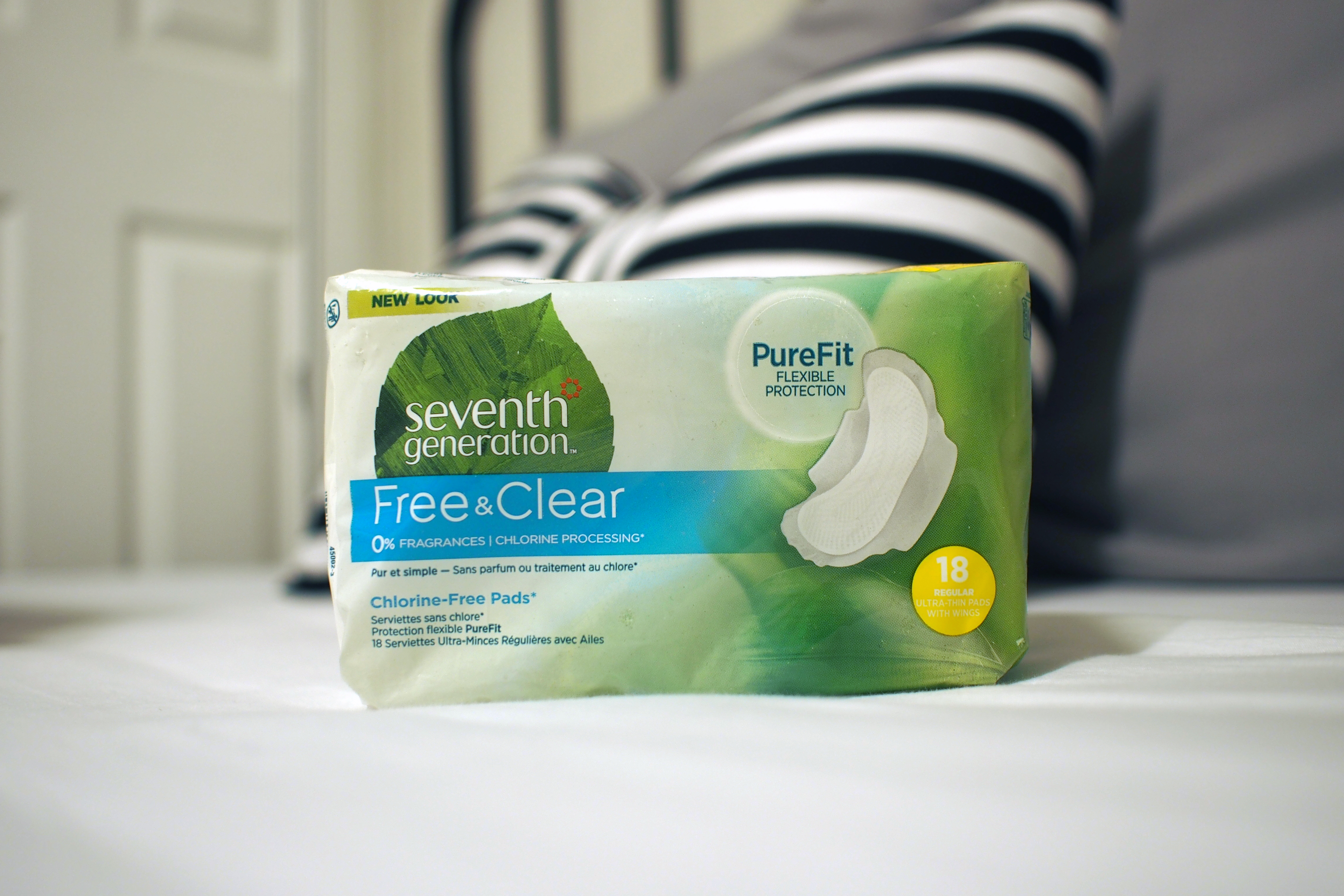 Seventh Generation eco-friendly sanitary napkin