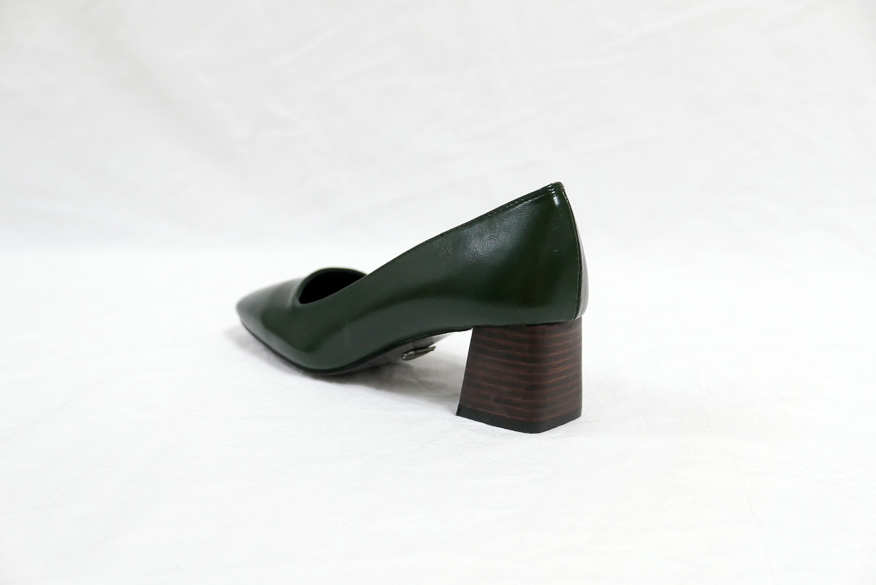 Middle-Heel Pumps Wood-heeled Shoes Bent Girls 20&