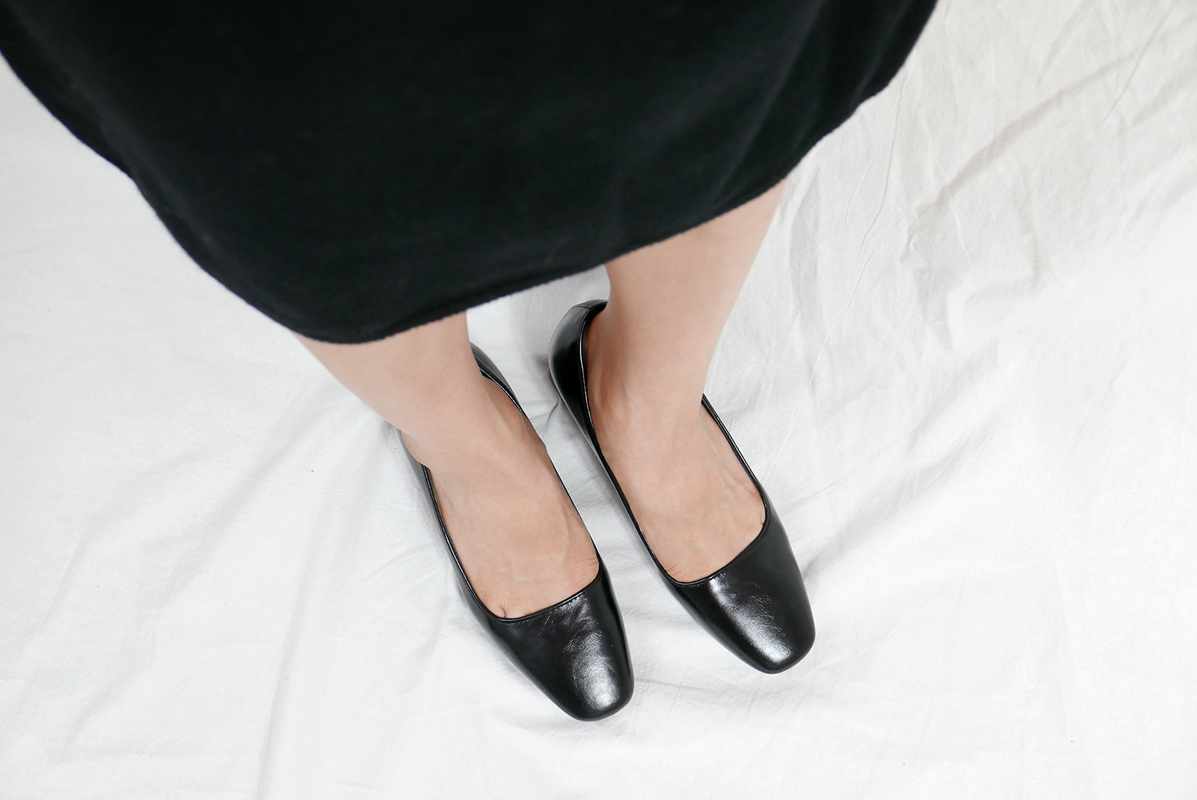 Middle-Heel Pumps Wood-heeled Shoes Bent Girls 20&