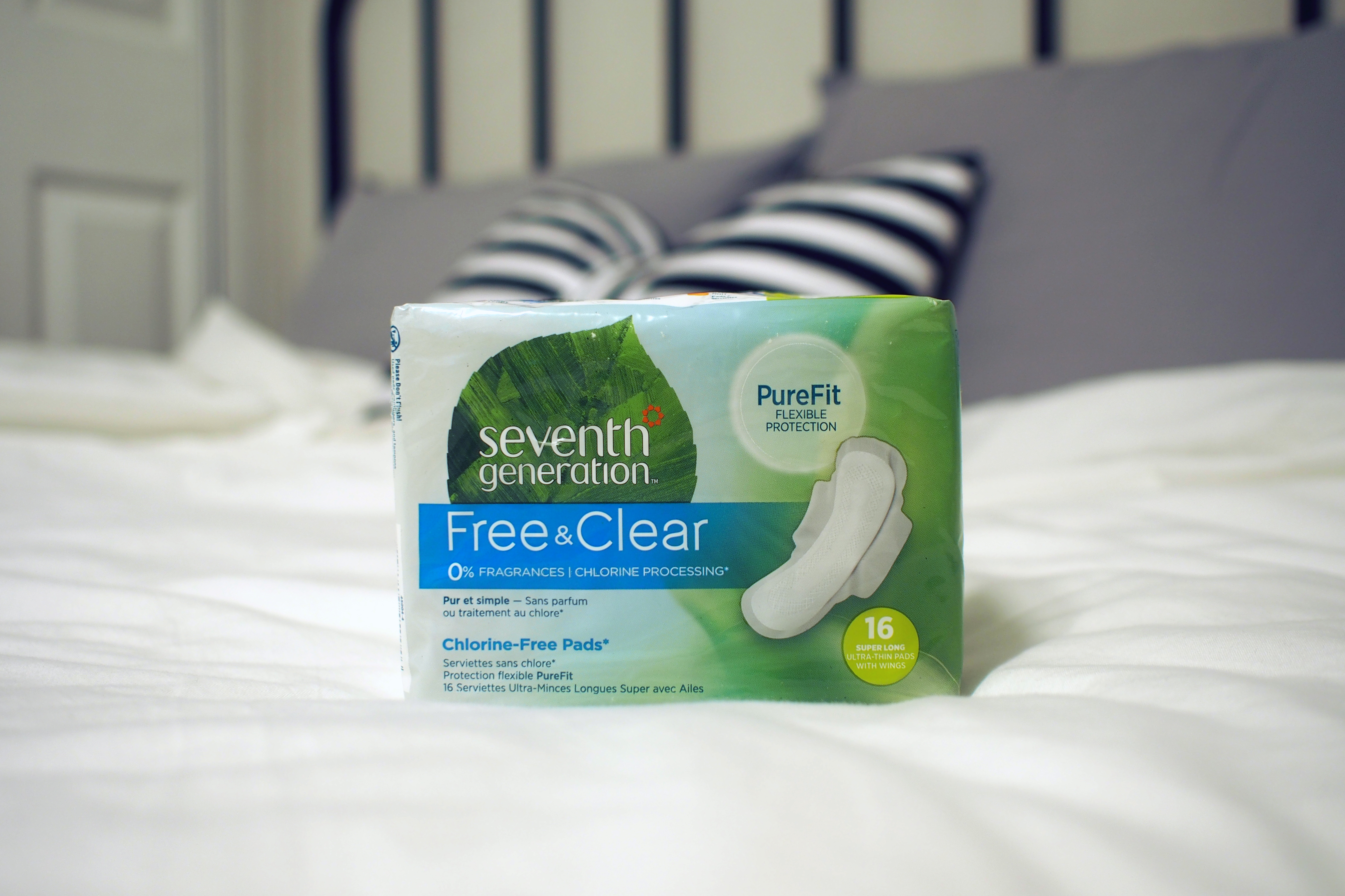 Seventh Generation eco-friendly sanitary napkin