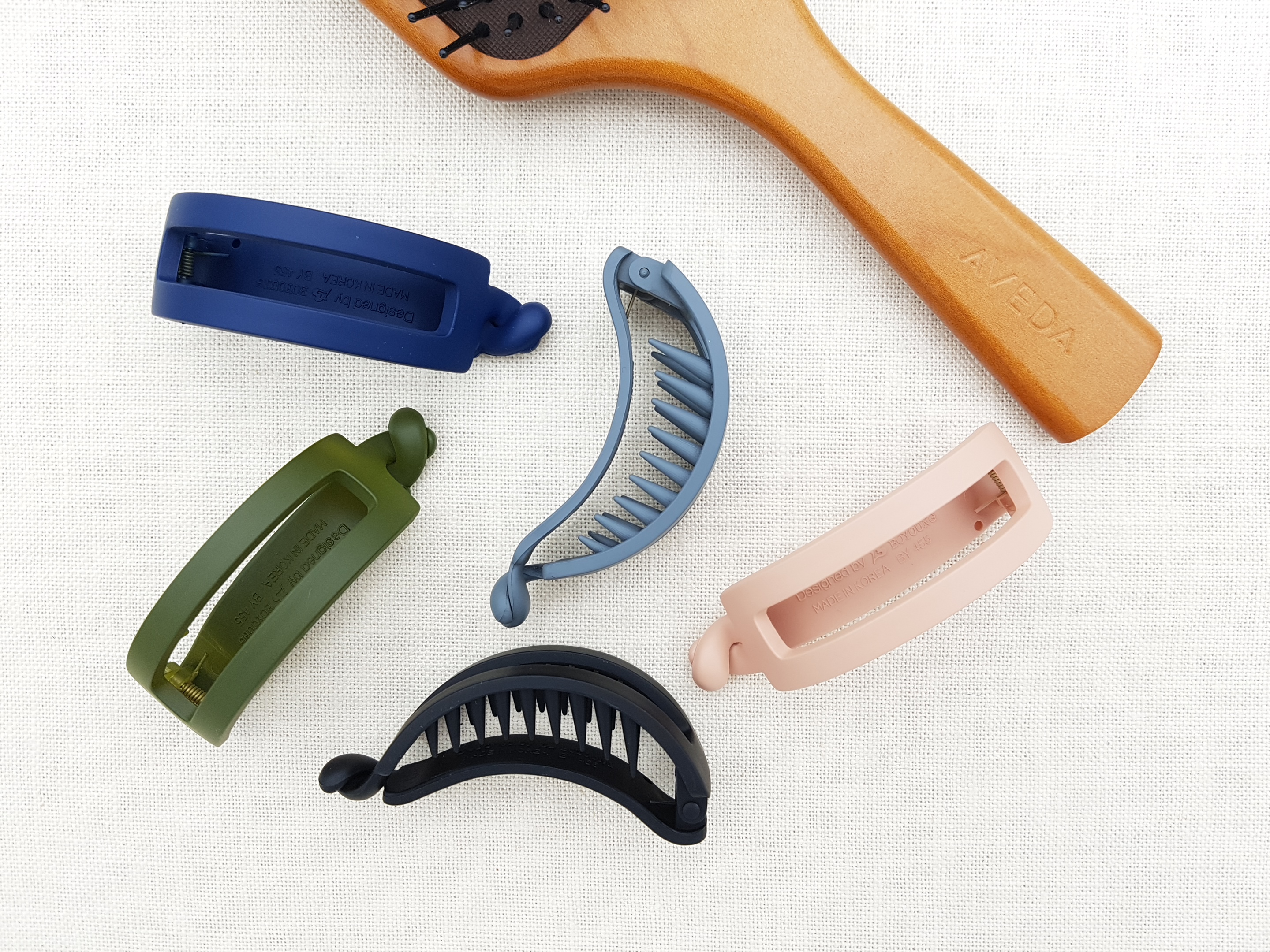 Hair Accessories Matte Ponytail Fixing Tongs Hairp