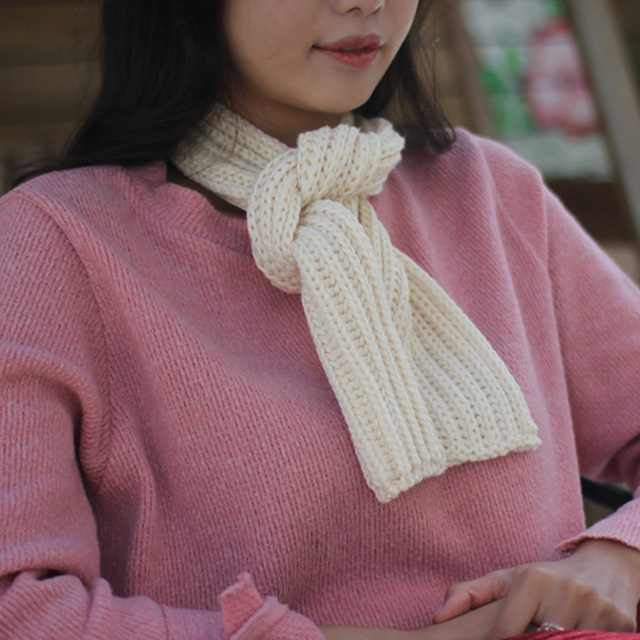 Knitted Shawl Winter Petit Scarf Fall Men Women