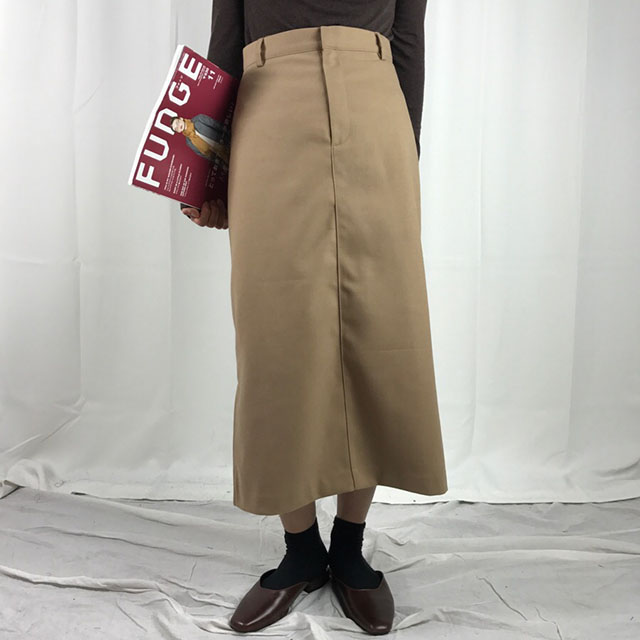Long skirt skirt woman autumn winter skirt coordin