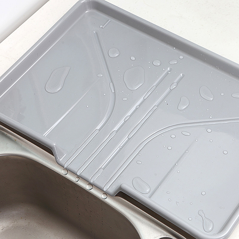 Wide water dropping tableware tray Easy to use pra