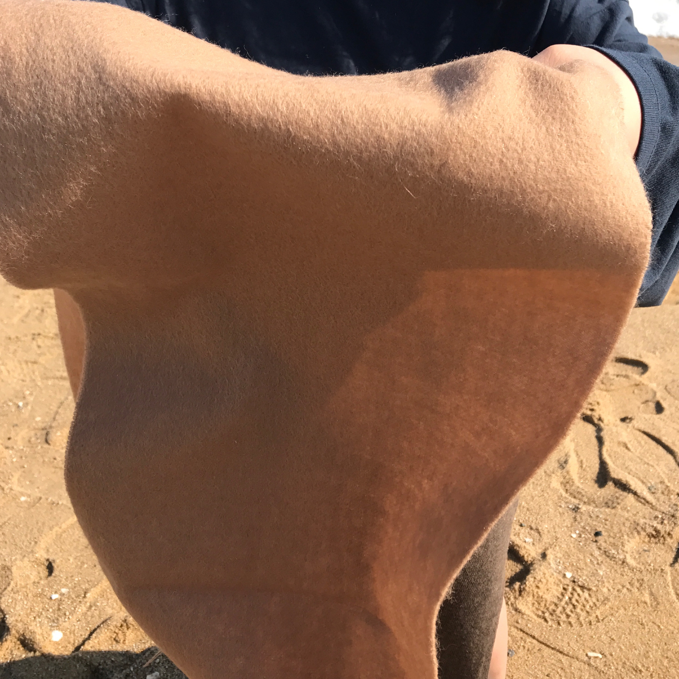 Wool muffler wool 100 simple winter shawl Women