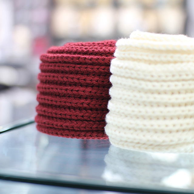 Knitted Shawl Winter Petit Scarf Fall Men Women