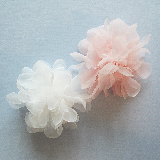 Hair Accessories Chiffon Floral Decoration Newborn