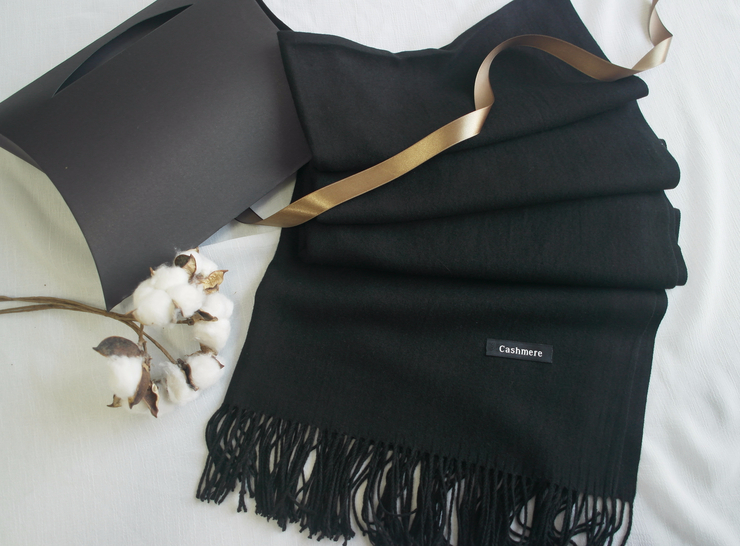 Gift Wrapping Cashmere Couple Muffler Item Shawl U