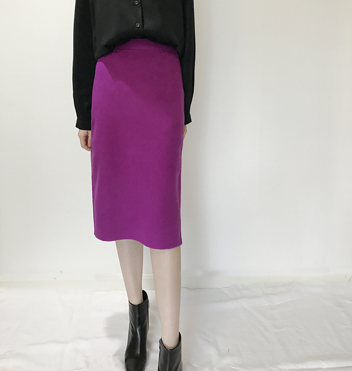 Handmade skirts H line Office look Office work Loo