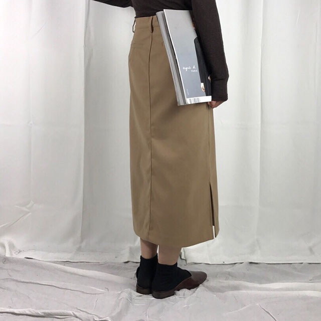 Long skirt skirt woman autumn winter skirt coordin
