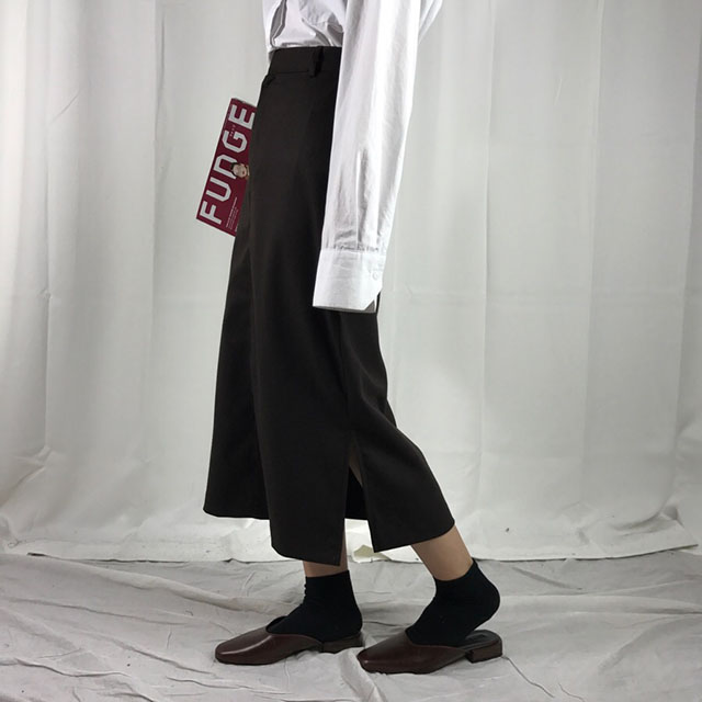 Long skirt skirt woman autumn winter skirt coordin