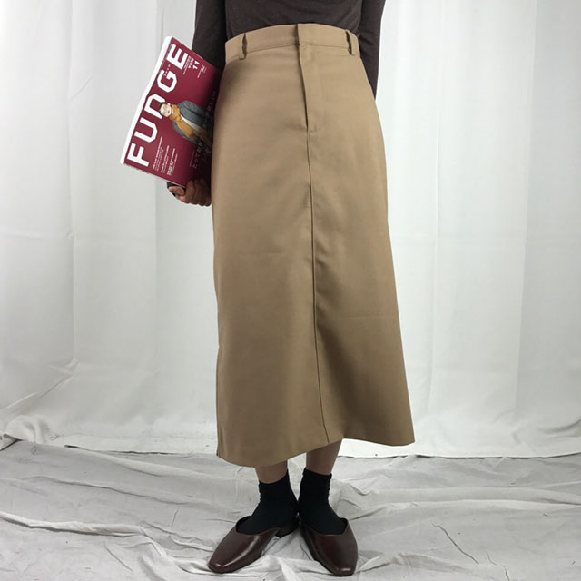 Long skirt skirt woman autumn winter skirt coordin