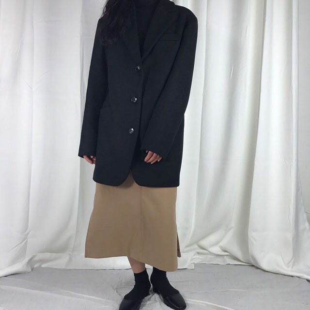Long skirt skirt woman autumn winter skirt coordin