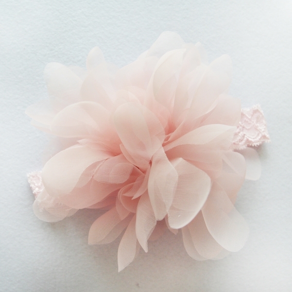 Hair Accessories Chiffon Floral Decoration Newborn