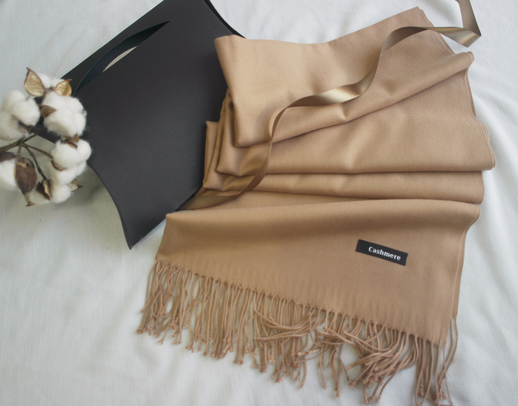 Gift Wrapping Cashmere Couple Muffler Item Shawl U