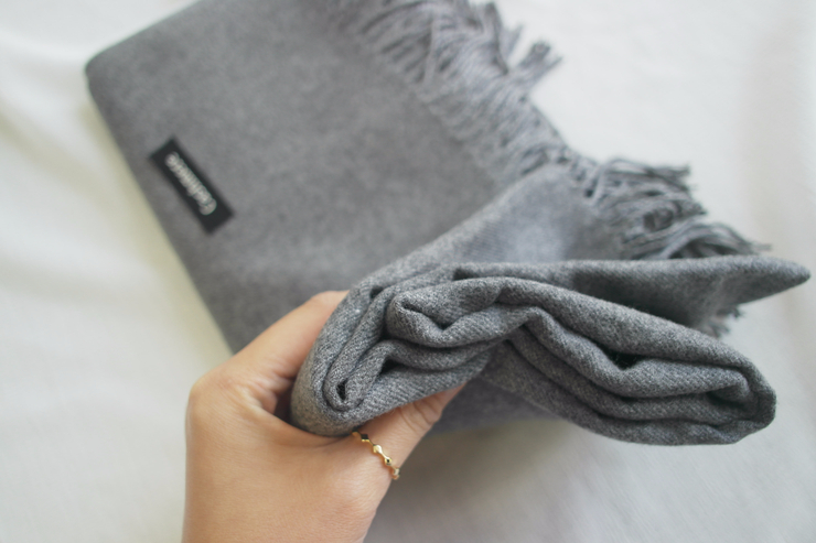 Gift Wrapping Cashmere Couple Muffler Item Shawl U