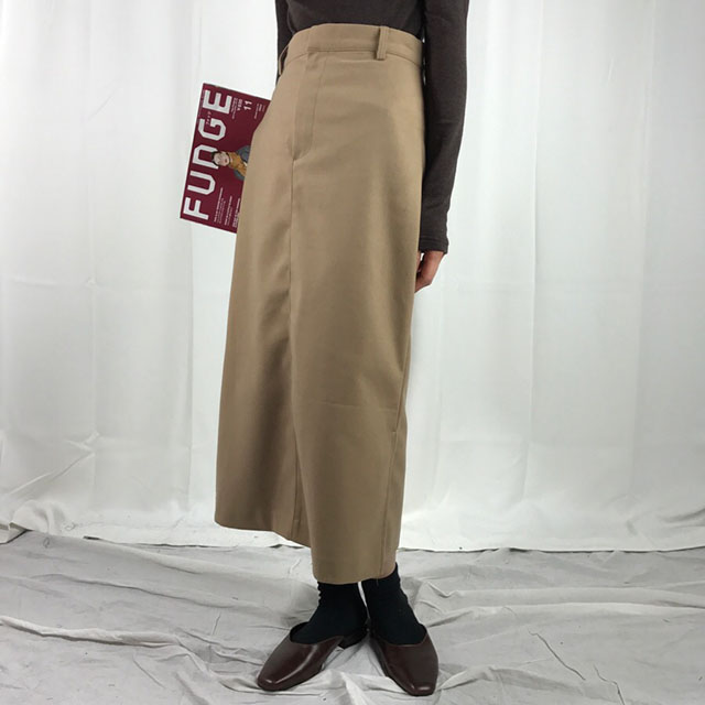 Long skirt skirt woman autumn winter skirt coordin