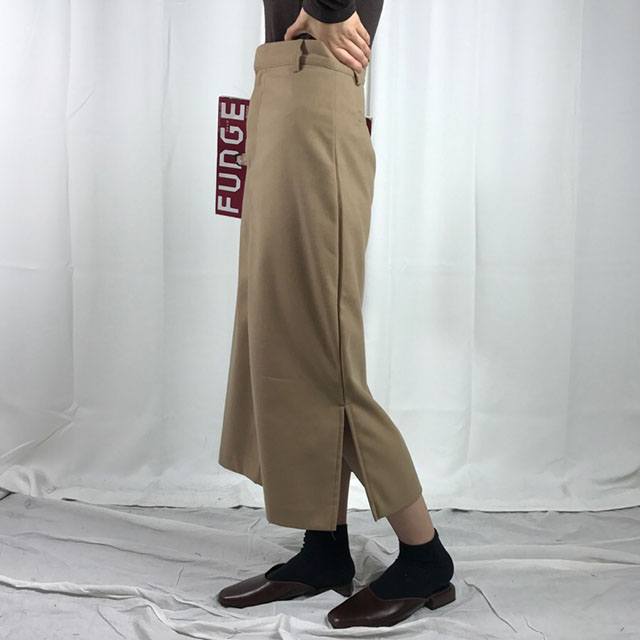 Long skirt skirt woman autumn winter skirt coordin