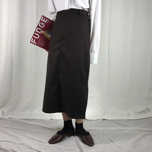 Long skirt skirt woman autumn winter skirt coordin