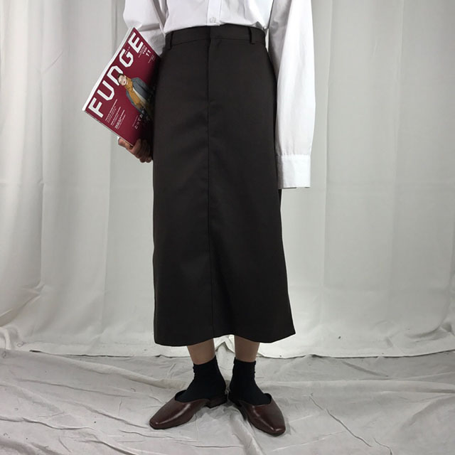 Long skirt skirt woman autumn winter skirt coordin