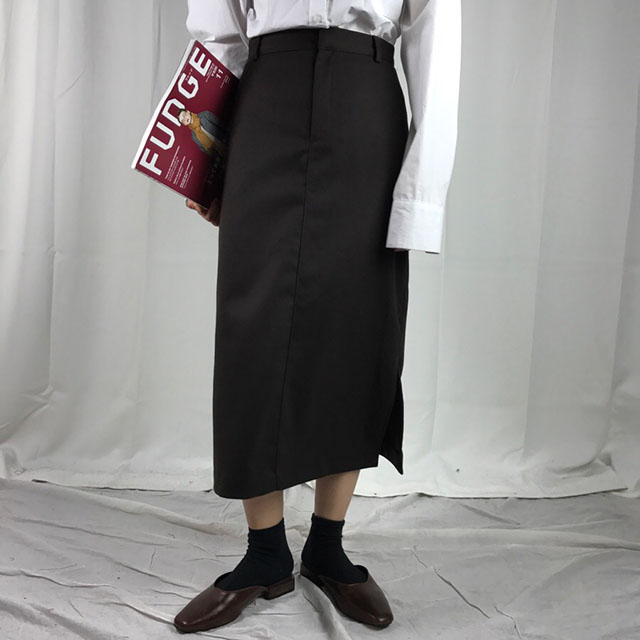 Long skirt skirt woman autumn winter skirt coordin