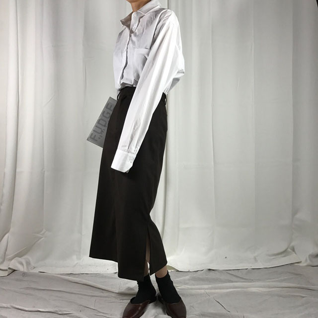 Long skirt skirt woman autumn winter skirt coordin
