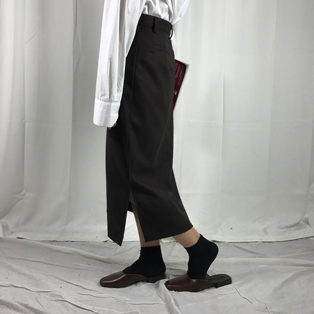 Long skirt skirt woman autumn winter skirt coordin