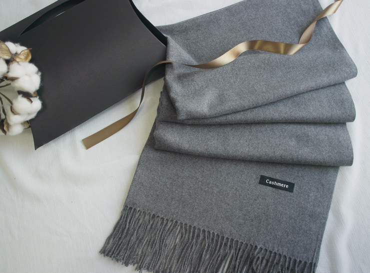 Gift Wrapping Cashmere Couple Muffler Item Shawl U