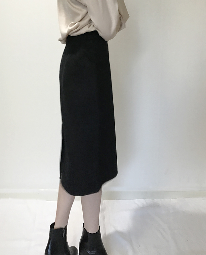 Handmade skirts H line Office look Office work Loo