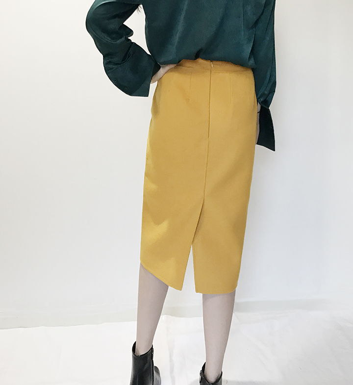 Handmade skirts H line Office look Office work Loo