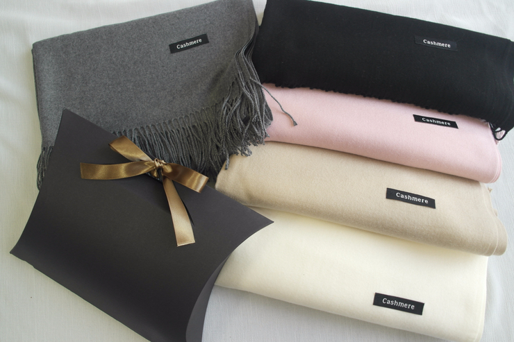 Gift Wrapping Cashmere Couple Muffler Item Shawl U