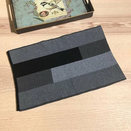 Men's Wool Muffler Patti Fashion Natural Style 